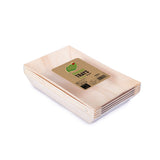 Fun® Wooden Trays 210x130x28mm [5pcs x 1pkt]