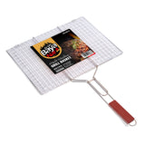 Baya Nar® Stainless Steel BBQ Grill With Handle 40x30cm [P:1pc]
