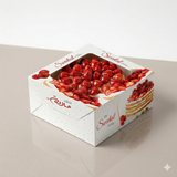 Fun® Square Cake Boxes with Window 30x30x12m [1pc]