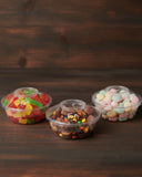 Cristalpac Dessert Cup w/ Lid 200cc PS [P:12pcsx1pkt]