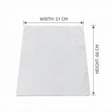 Fun® Biodegradable White Garbage Bags on roll 51x66cm [40pcs x 1rl]