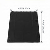 Fun® Biodegradable Black Garbage Bags on roll 70x80cm [15pcs x 1rl]