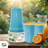 Fun® Bio'd PP Sky Blue Cup 20oz [10pcs x 1pkt]