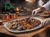 Fun® Aluminium Oval Platters 351x243x21mm [5pcs x 1pkt]
