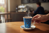 Fun® Paper Single Wall Printed Cups 7oz with Handleq [50pcs x 1pkt]