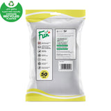 Fun® Plastic Lite White Forks 6.5in [50pcs x 1pkt]