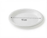 Fun® Plastic White Plates 15, 18 and 22cm