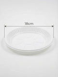 Fun® Plastic White Plates 15, 18 and 22cm