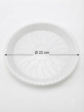 Fun® Plastic White Plates 15, 18 and 22cm