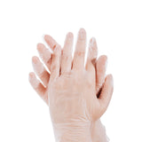 Fun® Disposable Clear Vinyl Gloves Pack of 100