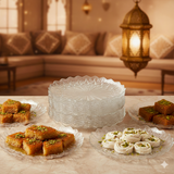 Fun® Crystal-Like Plastic Plates Pack of 5