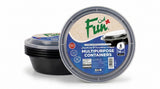 Fun Multipurpose Round Containers 16oz with Lids [5pcs x 1pkt]