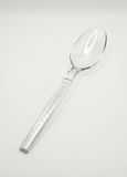 Fun® Heavy-Duty Clear Plastic Spoons [P:50pcsx1pkt]