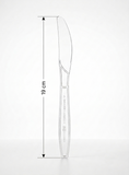 Fun® Heavy-Duty Clear Plastic Knives [P:50pcs x 1pkt]
