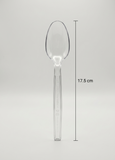 Fun® Heavy-Duty Clear Plastic Spoons [P:50pcsx1pkt]