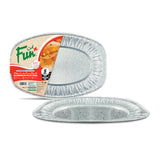 Fun® Aluminium Oval Platters 351x243x21mm [5pcs x 1pkt]