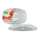 Fun® Aluminium Oval Platters 548x 359x24mm [1pc x 1pkt]