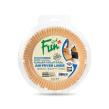 Fun® Round Air Fryer Paper Liners 16x4.5cm [P:120pcsx1pkt]