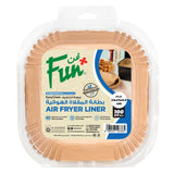 Fun® Square Air Fryer Paper Liners 23x23x4.5cm [P:100pcsx1pkt]