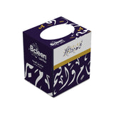 Bcleen Boutique 2-Ply White Facial Tissue for Ramadan Kareem Purple 20x20cmx80sheets [P:1pkt]