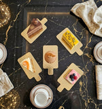 Fun® Single-Piece Rectangular Carboard Cake Base 10.5x6.5cm - Gold [P:5pcsx1pkt]