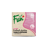 Fun® 2-Ply Napkin 33x33cm - Blush Pink [P:50pcsx1pkts]