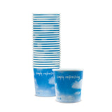 Fun® Paper Single Wall Blue Skies Cups 6.5oz [50pcs x 1pkt]