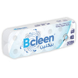Bcleen® 2-Ply White Compact Toilet Paper Roll 300 Sheets [12rls x 1pkt]