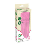 Fun® Colors Bio`d Forks  - Blush Pink [P:18pcs x 1pkt]