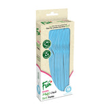 Fun® Colors Bio`d Forks  - Ice Blue [P:18pcs x 1pkt]