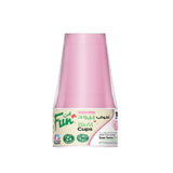 Fun® Colors Bio`d Cups 12 oz - Blush Pink [P:10pcs x 1pkts]