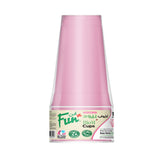 Fun® Colors Bio`d Cups 20 oz - Blush Pink  [P:10pcs x 1pkts]