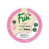 Fun® Colors Bio`d Plates 22cm - Blush Pink  [P:10pcs x 1pkts]