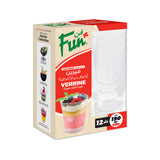 Fun Verrine Crystal Cup - 190ml [P: 12pcsx1pkt]