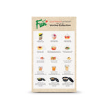 Fun® Verrine Clear Square Cups 60ml with Lid [24pcs x 1pkt]