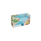 Fun® Clear Zipper bags 11.7x27.5cm (P:25pcs*1pkt)