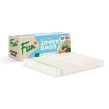 Fun® Clear Zipper bags 17x17.5cm [50pcs x 1pkt]