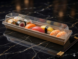 Fun® Kraft Rectangular Sushi Box 300x65mm [P:5pcsx1pkt]
