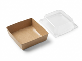 Fun® Kraft Square Sushi Box 105x105mm [P:5pcsx1pkt]