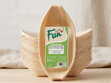 Fun® Wooden Boat Trays 6in [10pcs x 1pkts]