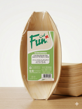 Fun® Wooden Boat Trays 6.5in [20pcs x 1pkt]