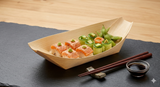 Fun® Wooden Boat Trays 6.5in [20pcs x 1pkt]
