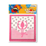 Fun® Its Cool 2-Ply Napkin 33x33cm - Ballerina 10pcs