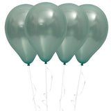 Fun® Helium Balloon 10inch - Metallic Turquoise Pack of 15