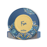 Fun® 9 Inch Ramadan Style Paper Plates, Blue   Pack Of 10