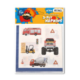 Fun® Its Cool 2-Ply Napkin 33x33cm - Car 10pcs