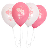 Fun® Helium Balloon 10in - It's a Girl Pack of 15