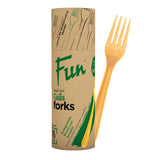 Fun® Gaia Eco Friendly Bio Degradable Fork - 18 pcs