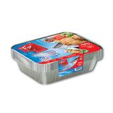 Fun® Indispensable Aluminum Container with Lid, 10pcs