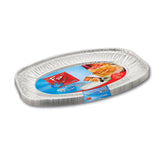 Fun® Indispensable Aluminum Platter - Oval 351x243x21mm, 5pcs